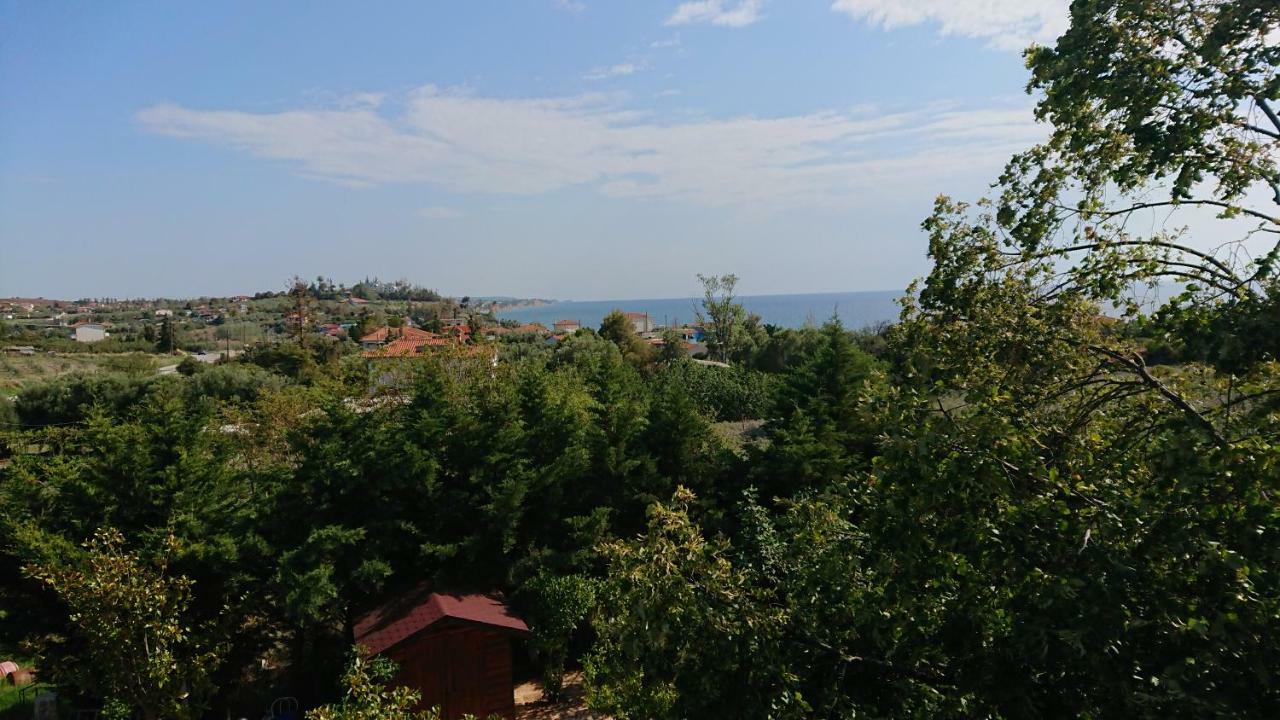Apartmán Stone House With Seaview Nea Poteidaia Exteriér fotografie