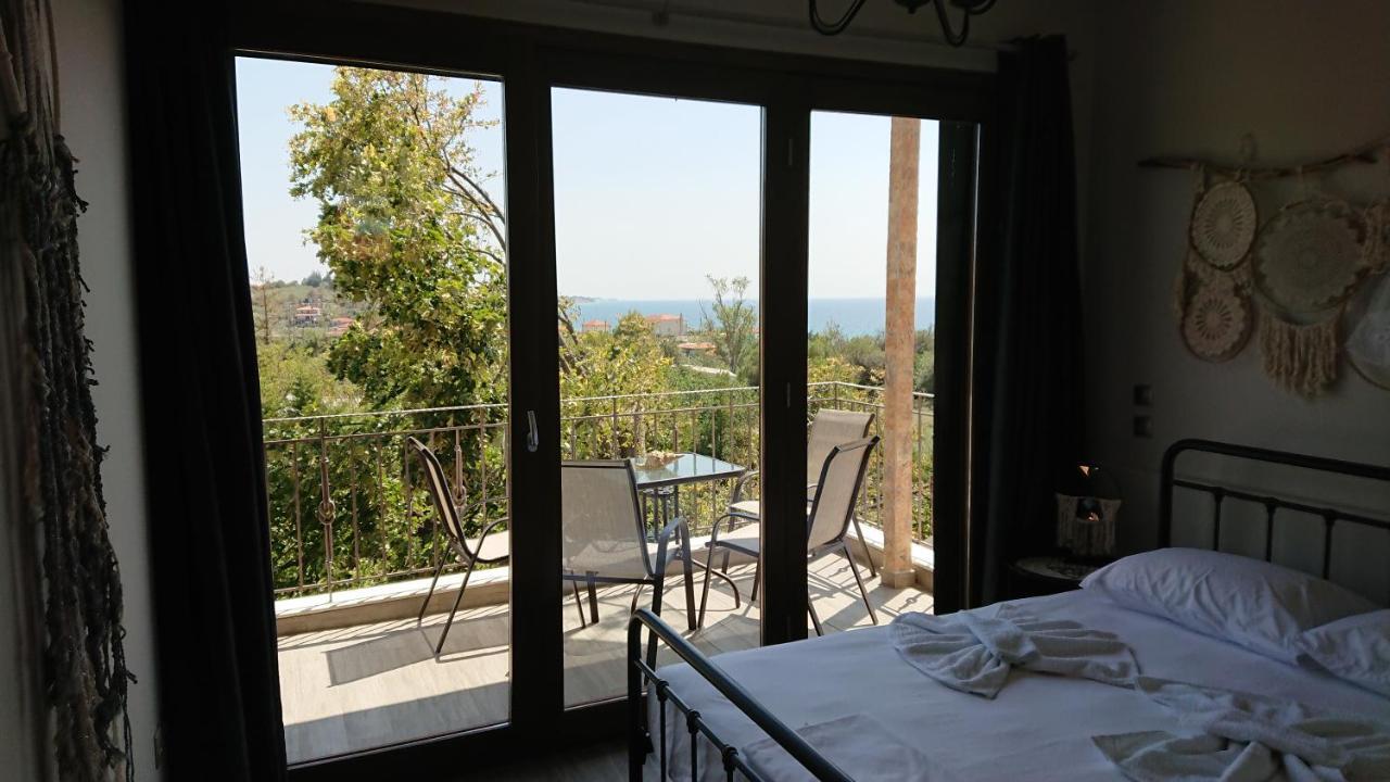 Apartmán Stone House With Seaview Nea Poteidaia Exteriér fotografie